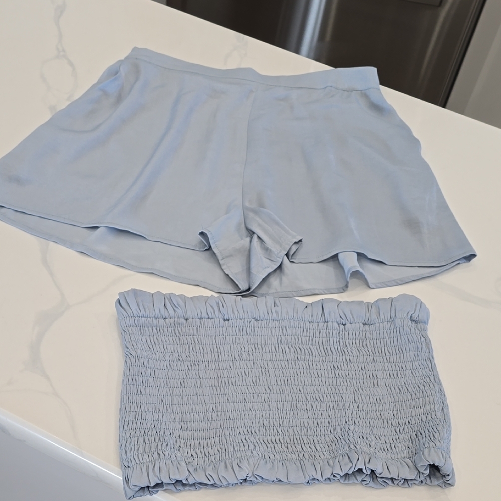 Lulus Women's Light Blue summer set